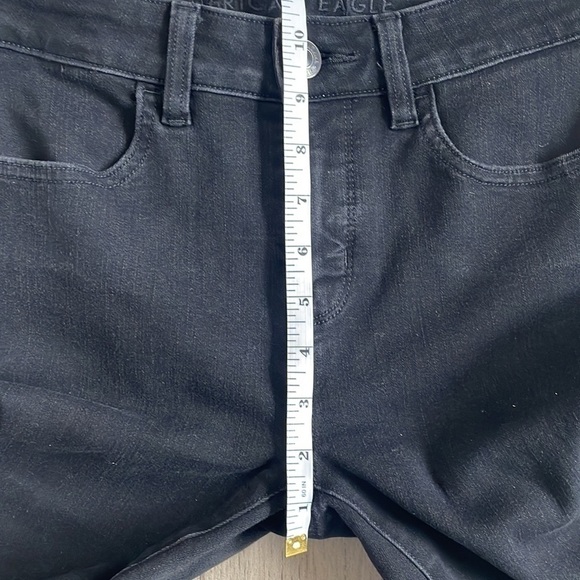American Eagle Hi-Rise Black Jeggings - Picture 7 of 10